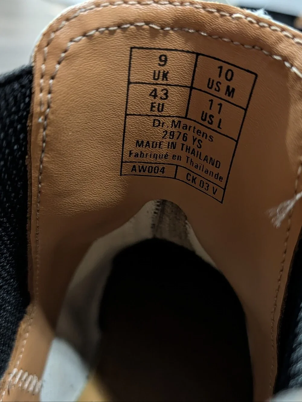 Dr. Martens Yellow Stitch Smooth Leather Chelsea Boots